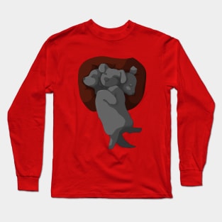 Sleeping Cerberus Long Sleeve T-Shirt